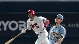 【中田良弘氏の眼】阪神バッテリーに悔いが残る試合　先制直後の五回無死一、二塁で栗林に１球で犠打決められ同点＆勝ち越しの流れ渡すことに