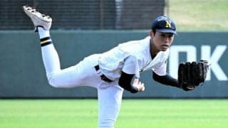 「自信のある球で」　捕手と思い通じた決め球　西尾・大野陽路投手