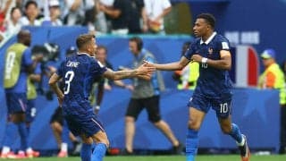 【Ｗ杯】エムバペが今大会１０点目！５６年ぶりの１大会２桁得点者に　通算得点メッシ抜きトップ　またもオリセとのホットライン
