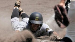 タイブレーク「やばかったけど…」　徳島大会、小松島西の中島投手