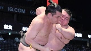 東海大柔道部出身・岡田、勝ち越し王手　時健龍に１年前の雪辱