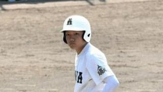 足羽・道上主将は最後までぶれなかった　将来見据え木製バットで快打