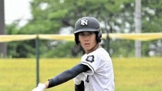 チーム唯一の2安打放った各務原西の杉山主将、夏2勝は後輩に託す