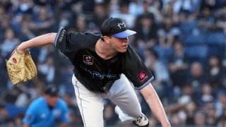 【ロッテ】ロング、６回６安打３失点も打線の援護なく２勝目ならず