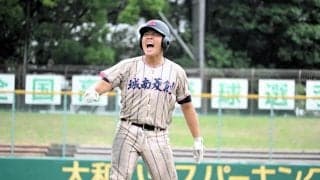 感情も受け止める　苦境のエースにいつもの激励　城南菱創の伊達捕手