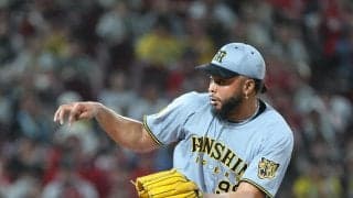 【阪神】最後はドリスが締めて16セーブ目、７回は工藤泰成、８回は岩崎優が３人斬り