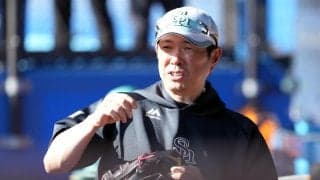 【ソフトバンク】小久保監督、佐々木麟太郎に「ビッグリーグで活躍する姿を見たい」