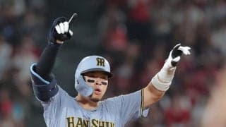 阪神・佐藤輝「やり返せてよかったです」　因縁のハーンから決勝２点二塁打　ヒロインで歓声浴びる　次戦以降へ「いろいろありますけどね。勝って黙らせるしかない」と決意表明