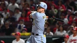 【阪神】佐藤輝明が因縁のハーンからV打でお立ち台「いろいろあるけど勝って黙らせるしかない」