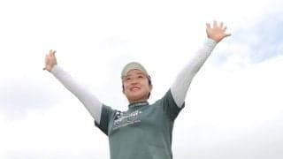 “雪の妖精”効果！？女子ゴルフ・阿部未悠が２年３か月ぶり２勝目　スマホ待ち受けに幸運のシマエナガ