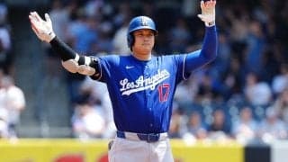 大谷翔平、先制打＆ダメ押し打　ヤ軍戦で2安打2打点…山本由伸の10勝目をアシスト