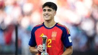 スペイン19歳DFクバルシ最優秀ヤングプレーヤー賞獲得　８試合全フル出場わずか１失点