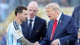 【Ｗ杯】トランプ大統領に８万人超から大ブーイング…表彰式に登場　トロフィーリフトで“居座り”ＦＩＦＡ会長に促され退く