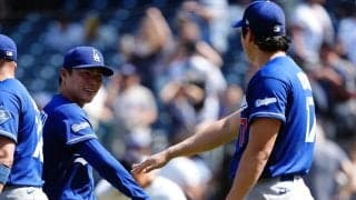 大谷翔平、“イタズラ小僧”封印!?　由伸に対しての行動…目撃したファン笑顔「今日は優しい」