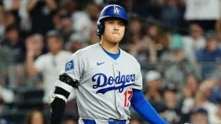 大谷翔平、Wヘッダー2戦で9打数3安打2打点　左膝の違和感も全力疾走…ド軍3連勝ならず
