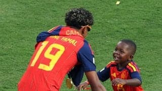 【Ｗ杯】決勝後に「今大会のヒーロー」現る！１９歳ヤマルの弟・ケインくんがピッチで大暴れ