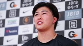 【巨人】代木大和「恥じない成績を」背番号「25」に驚き　岡本和真からはメール越しエール