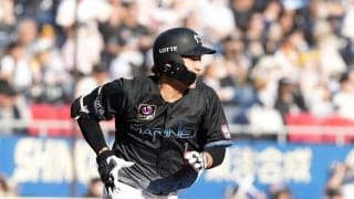 【ロッテ】藤原恭大、先頭打者本塁打で先制「連敗中ですし今日はなんとか取れるように」
