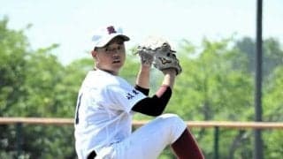 卒業後は就職「野球は最後、全力で投げた」　海津明誠の伊藤士瑛投手