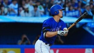 【中日】板山祐太郎が先制６号ソロ「積極的に振りにいこうと」相性いいヤクルト戦で４発目
