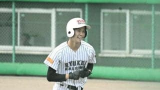 「チームの力になる」最後の試合で初の本塁打　流通経大柏の金杉選手