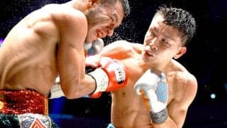 【ボクシング】初防衛成功の岩田翔吉「ちょっと本当にやべえなと思いました」４回に痛恨被ダウンも反撃ＴＫＯ勝ち