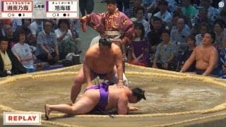 「あの美人さん去年もいた」大相撲、“新・溜席の妖精”が降臨「紫ドレスの美人さん」「ニコニコでかわいい」