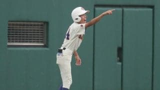 【高校野球】盛岡大付の主将柳葉一路「しっかり回すことができてよかった」父の柳葉敏郎も応援