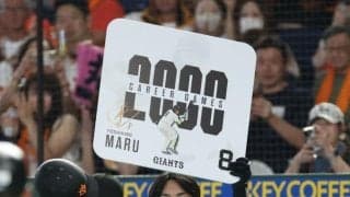 巨人・丸　史上５８人目２０００試合出場　広島ファンからも温かい拍手「非常に感謝」