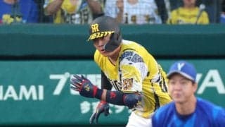 阪神・大山　前日脇腹直撃死球なんの！今季１９度目マルチ　７失点大敗も前向く「明日です、明日」