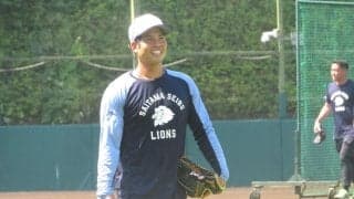 【西武】戦線離脱の桑原将志がすでにキャッチボール＆打撃練習再開　33歳の誕生日も汗だくで練習