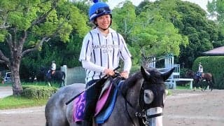 今村聖奈騎手が今夏も美浦トレセンに滞在「来たからにはしっかり頑張りたい」初日から精力的に活動