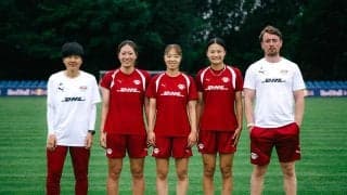 ＷＥリーグＲＢ大宮、柳井監督と３選手がレッドブルグループのＲＢライプチヒの女子チームに練習参加「全てが勉強になります」