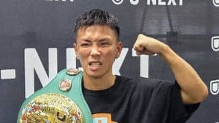【ボクシング】Ｖ１成功の岩田翔吉「明日からロードワーク再開しようかな」次戦へ早くもやる気満々　ダウン以外二重丸の初防衛から一夜明け会見