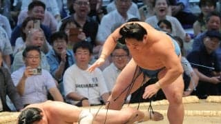 琴栄峰が１敗で首位守る　阿炎が立ち合い変化も「頭にあった。うまく横につけた」
