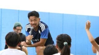 日本代表DF菅原由勢、Ｗ杯の悔しさを胸に成長誓う「細かいディテールにこだわりたい」　スペイン優勝の決勝は「あえて」見ず…体験イベントに出席