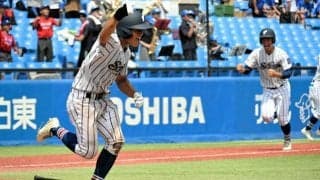 大会初登板直後の満塁、無失点で切り抜ける聖パウロ学園・川島投手