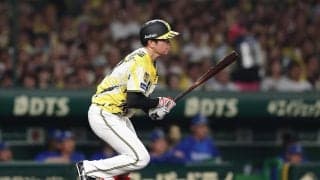 【阪神】23年ドラ１下村海翔が初打点　自身のバットで同点に