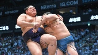 幕内・琴栄峰がップの１敗を守る　終盤戦へ「勝っても負けても悔いの残らないように頑張る」
