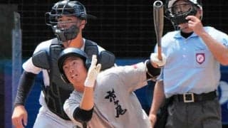 優勝候補に投打で奮闘　市ケ尾・大塚投手「甲子園と思って」戦った