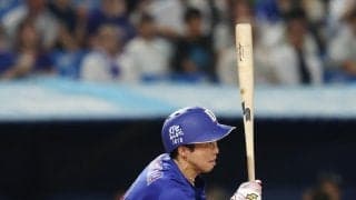 【中日】今季初遊撃先発の田中幹也にアクシデント　ダイビングキャッチ後に左手首負傷し交代