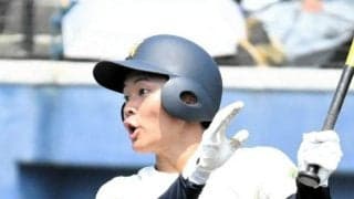 光った守備、リード細心　チーム唯一の打点あげた東農大二・今井選手