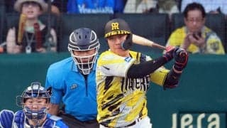 【阪神】一塁・大山悠輔の簡単ではない好プレー　ジャンプ最小限にとどめて間一髪アウト演出