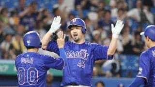 【中日】11年目阿部寿樹が初の１戦２発「ちゃんと打ち返せてよかった」井上監督「大したもん」