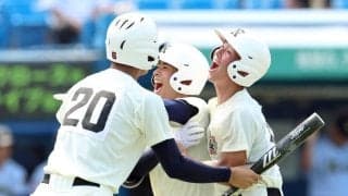 日大三　土壇場大逆転４強　高道「人生初ホームラン」が千金の３ラン！つなぎ役が大仕事「正直うれしい」