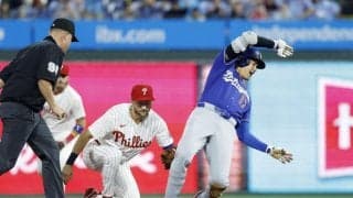 大谷翔平まさか　タイムリー二塁打が一転、二塁アウトで無得点　相手のチャレンジで判定覆る　スピード緩めた二塁走者の生還も認められず