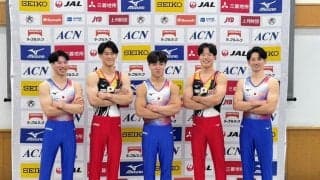 体操日本代表新ユニホーム発表　橋本大輝「このユニホームで最後の最後まで頑張っていきたい」　１０月世界選手権から着用