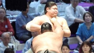 元十両の生田目、不動豊との幕下全勝対決制す　前回旭富士の連勝を止め師匠の二子山親方から「いい相撲だった」とお褒め