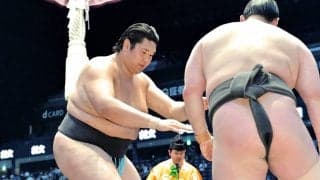三段目・天昇山が元十両の三田を破って６連勝　「十両優勝もしていたすごい力士。勝てて良かった」