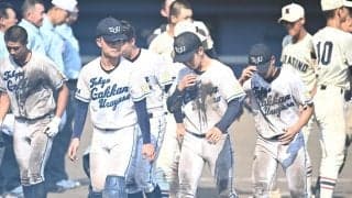 昨夏４強の習志野が土壇場で逆転勝ち　秋と春は２回戦敗退でノーシードも　井上主将「プラスだと思う」